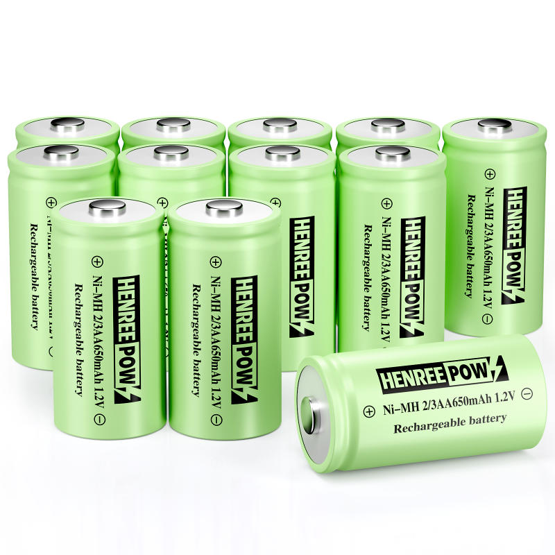 Henreepow 1.2V 600mAh AA Ni-MH Baterai Isi Ulang